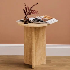 James Marble Side Table