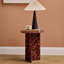 James Marble Side Table