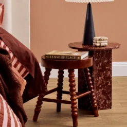 James Marble Side Table
