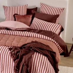Jordan Stripe Blush European Pillowcase