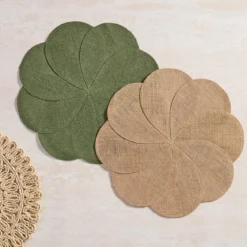 Jute Flower Placemat
