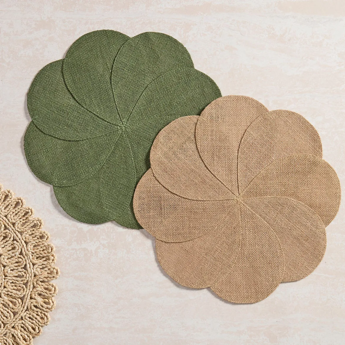 Jute Flower Placemat