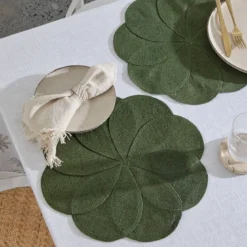 Jute Flower Placemat