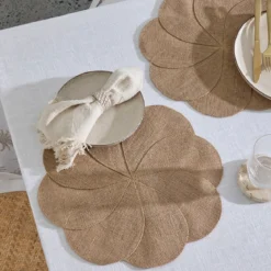 Jute Flower Placemat