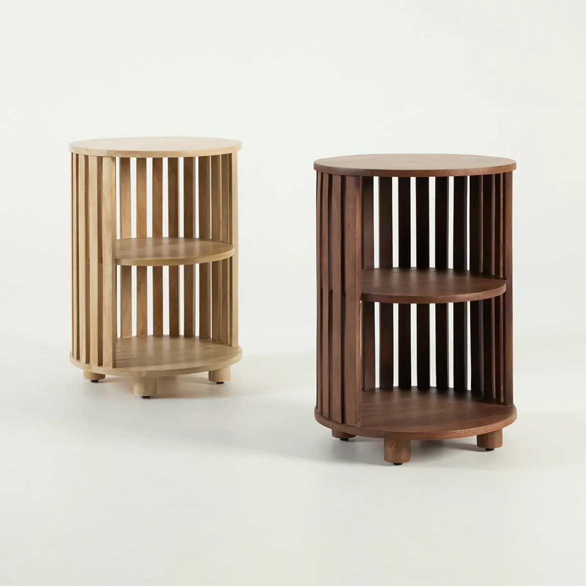 Kai Coffee Bedside Table