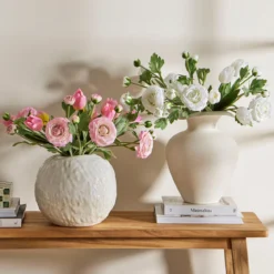 Kelly White Artificial Flower Bouquet