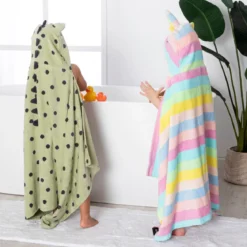 Kids Unicorn Hooded Towel