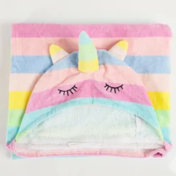 Kids Unicorn Hooded Towel