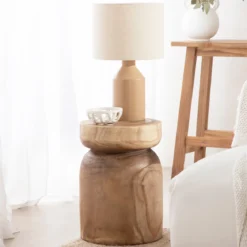 Kobe Wooden Stool