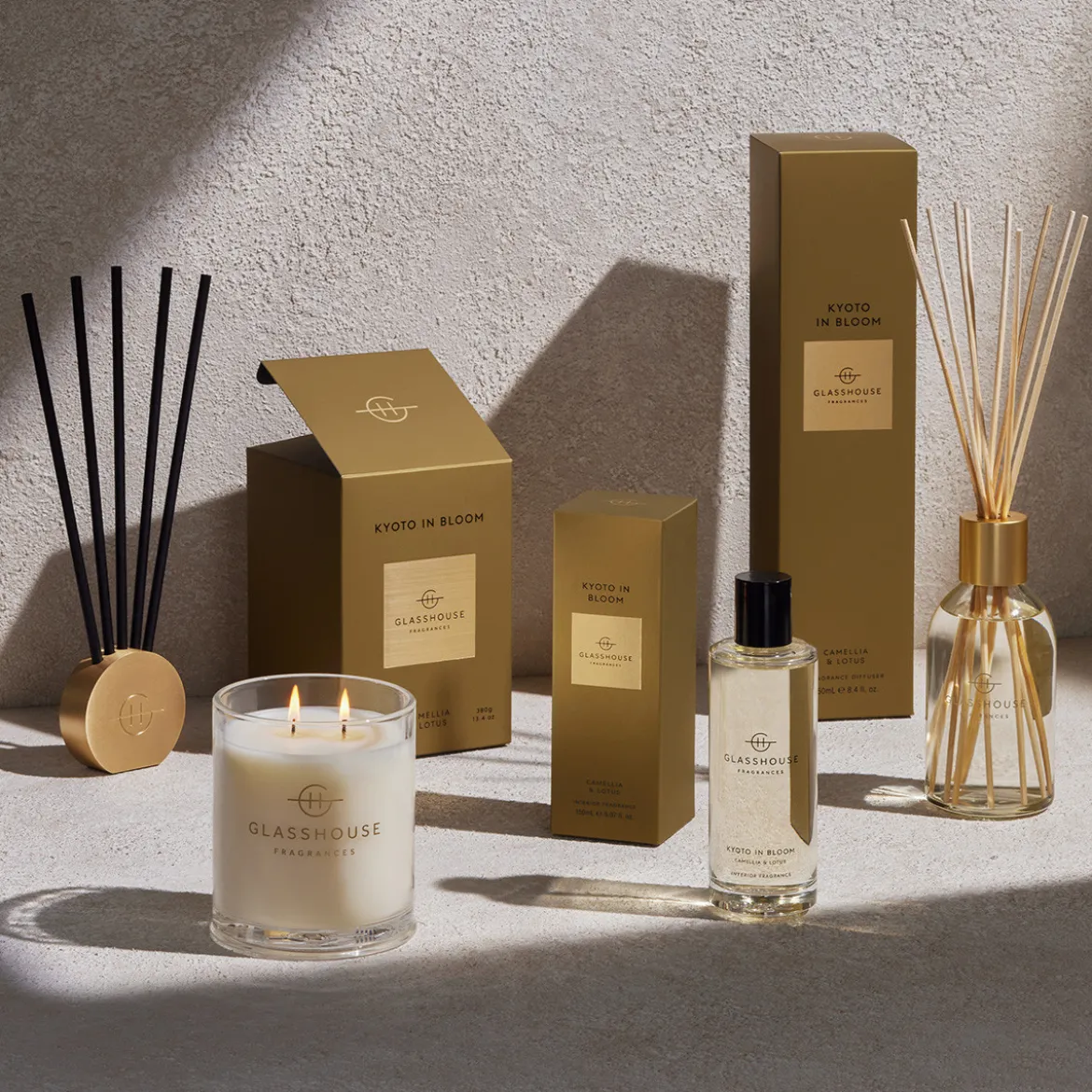 Kyoto in Bloom Triple Scented 380g Candle