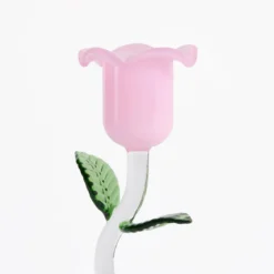 Laurel Flower Candle Holder 2pc