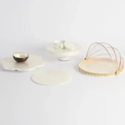 Layla Capiz Lazy Susan