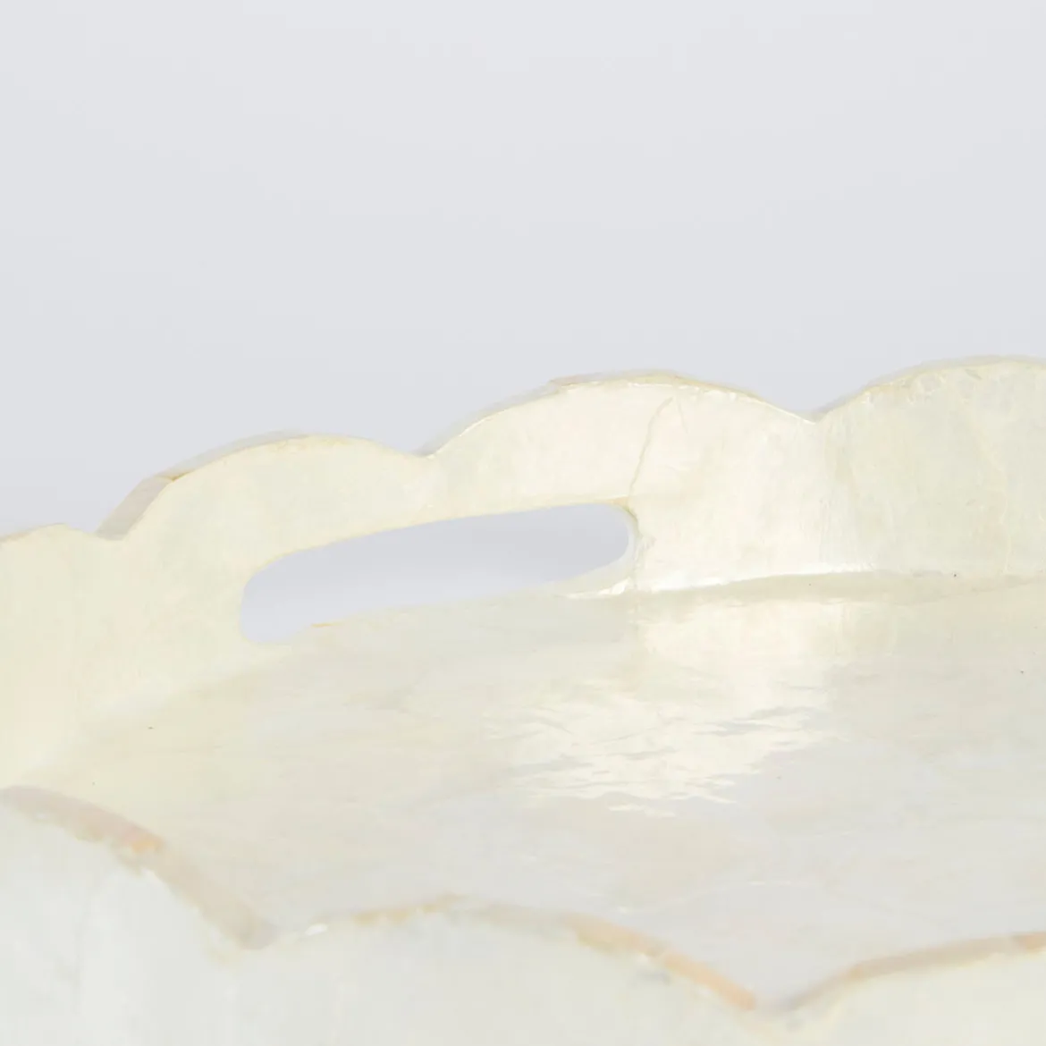 Layla Capiz Scallop Tray