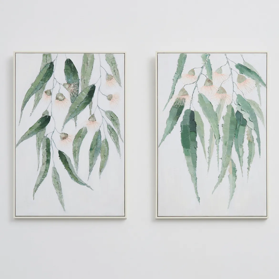 Leaf Serenity Framed Canvas Wall Art
