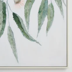 Leaf Serenity Framed Canvas Wall Art