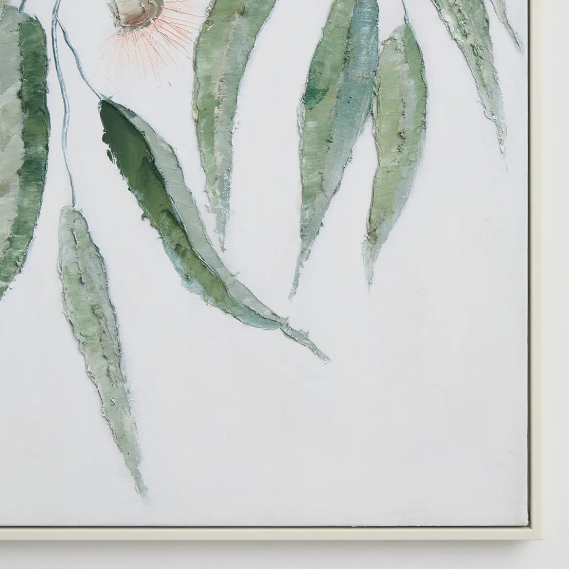 Leaf Serenity Framed Canvas Wall Art
