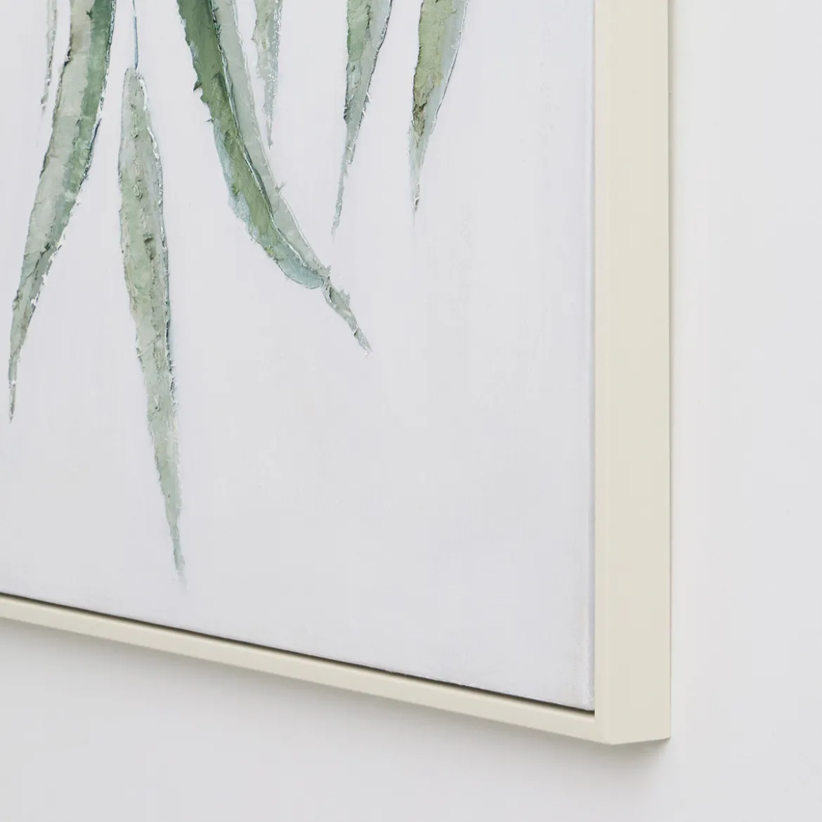 Leaf Serenity Framed Canvas Wall Art