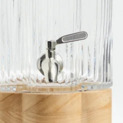 Leah Glass Drink Dispenser