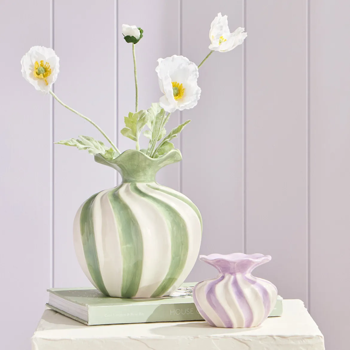 Lea Swirl Vase
