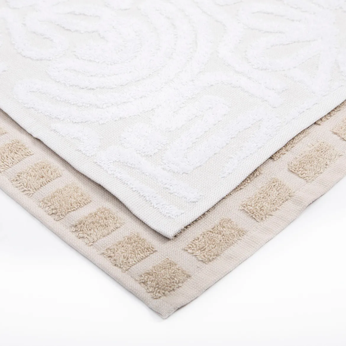 Lennox Natural Tea Towel Set of 2