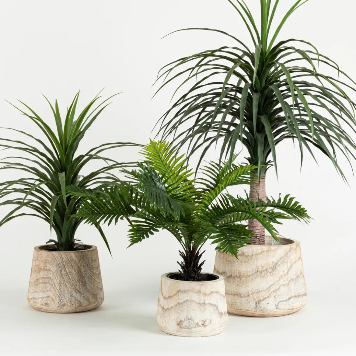 Levi Wooden Decorative Pot