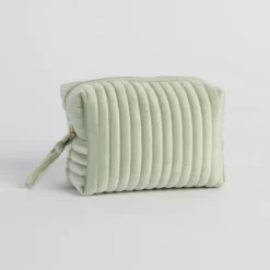 Lila Velvet Cosmetic Bag