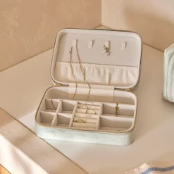Lila Velvet Jewellery Box