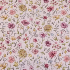Lisette Reversible Floral/Check Quilt Cover Set