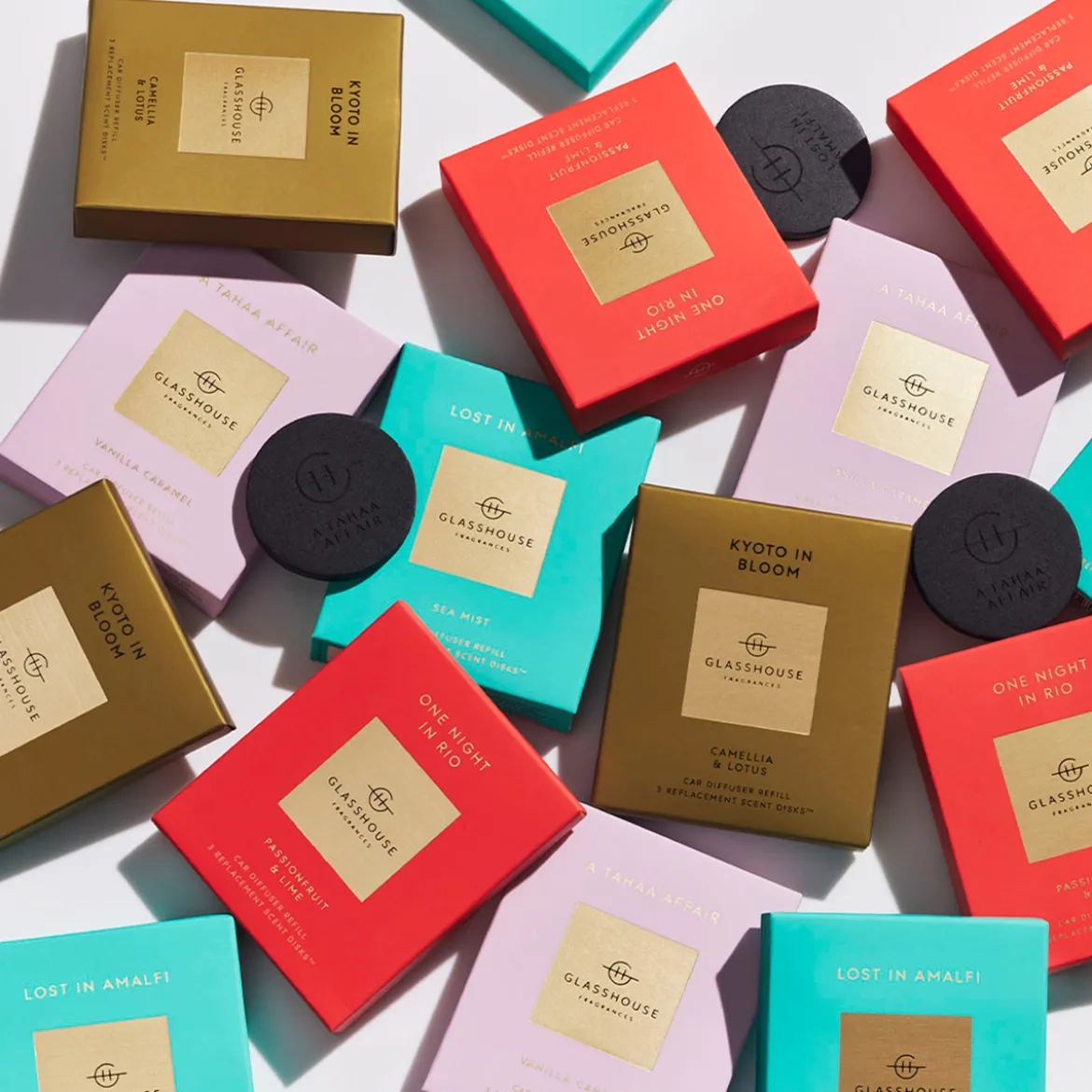 Lost In Amalfi Car Diffuser Refill Scent Disks