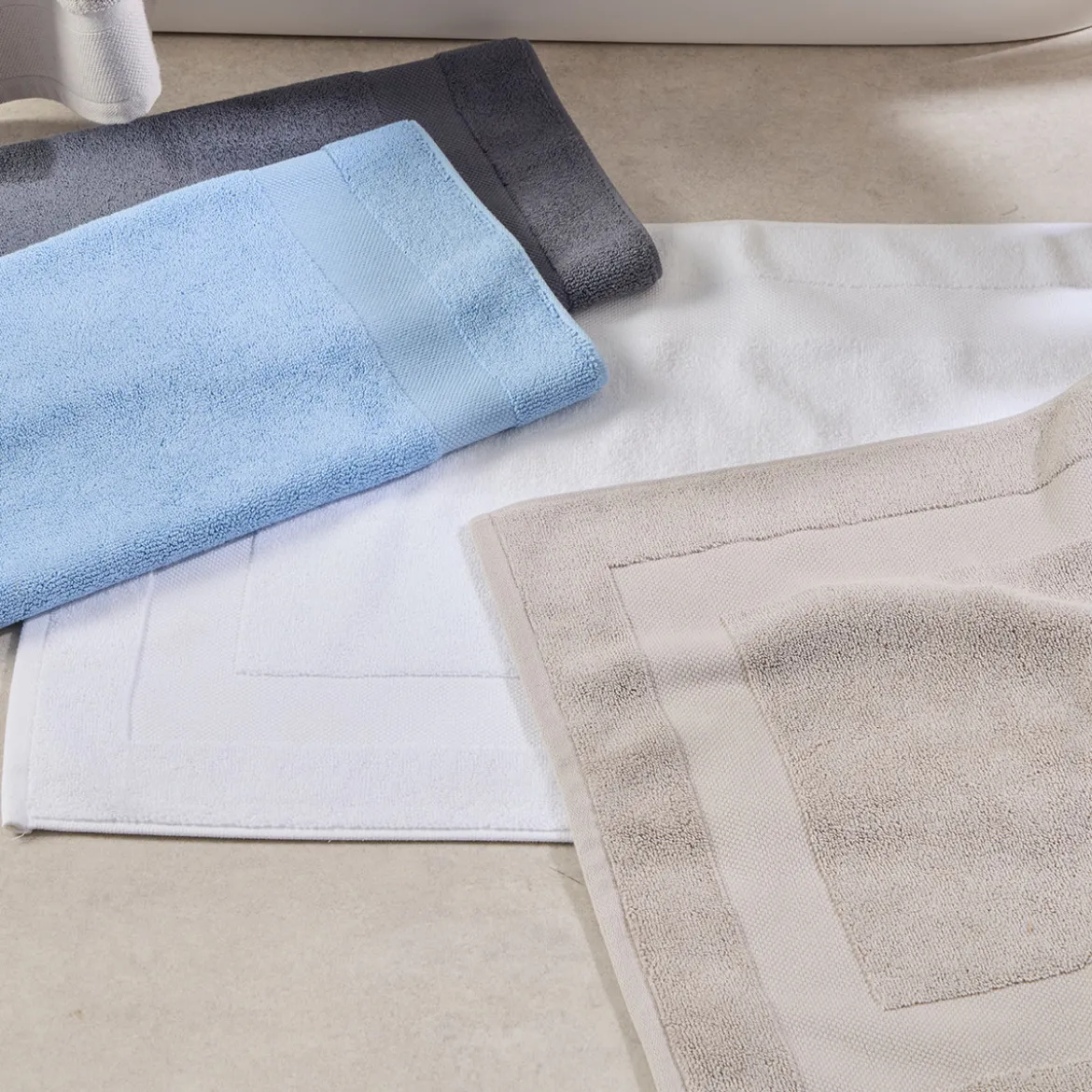 Lotus Towelling Bath Mat