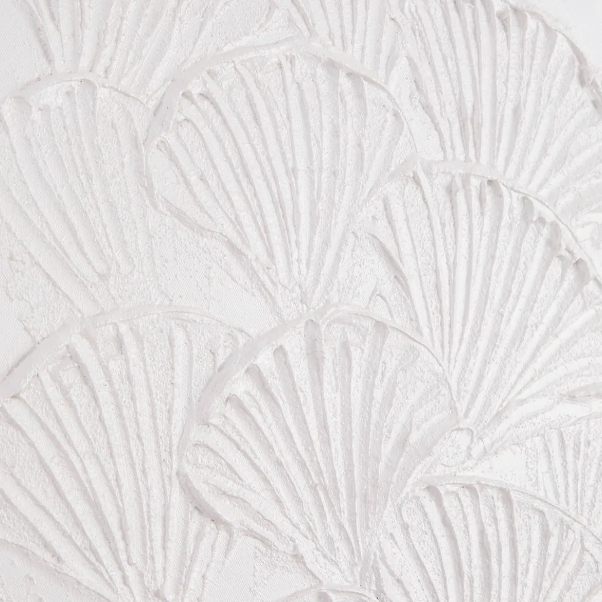 Lucia Shell Textured Small Framed Canvas Wall Art