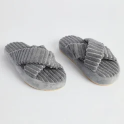 Lucy Cross Strap Home Slippers