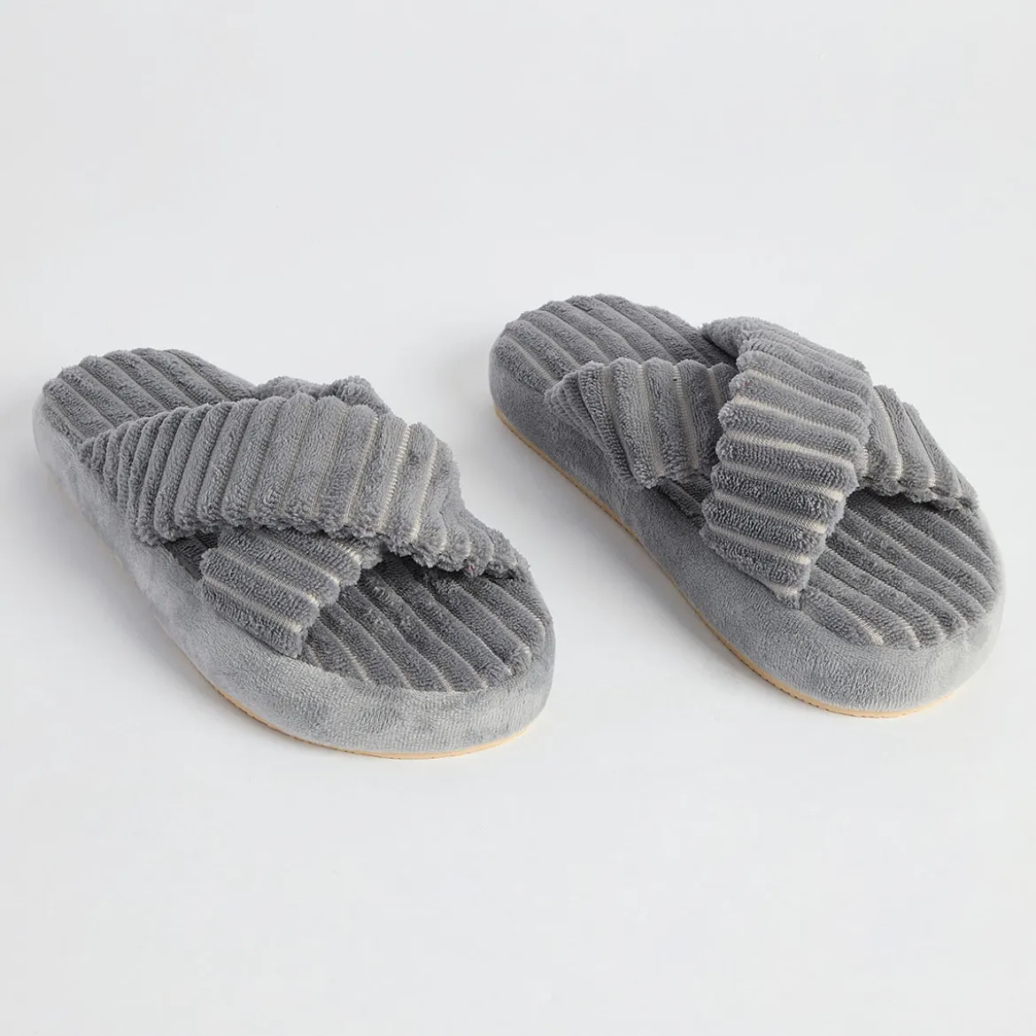 Lucy Cross Strap Home Slippers