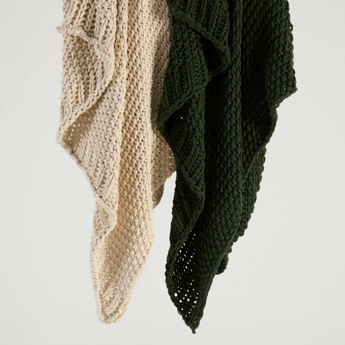 Lucy Knit Cotton Throw