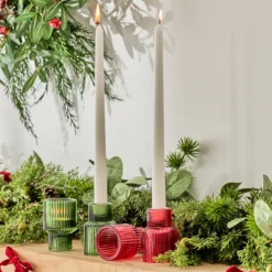 Lulu Red Tealight / Tapered Candle Holder