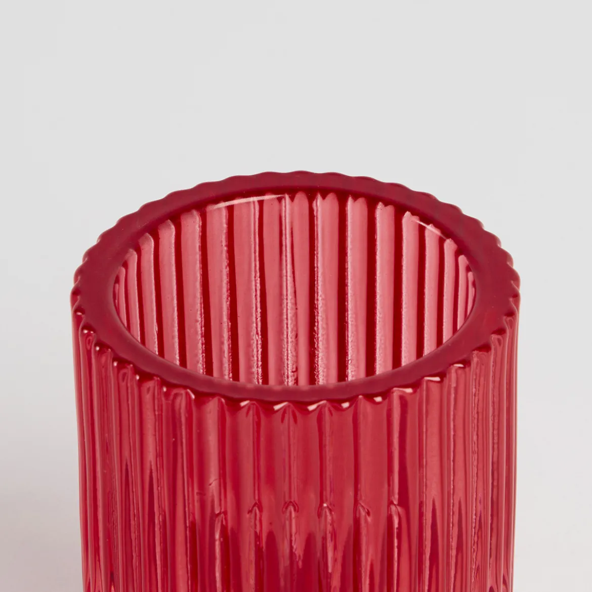 Lulu Red Tealight / Tapered Candle Holder