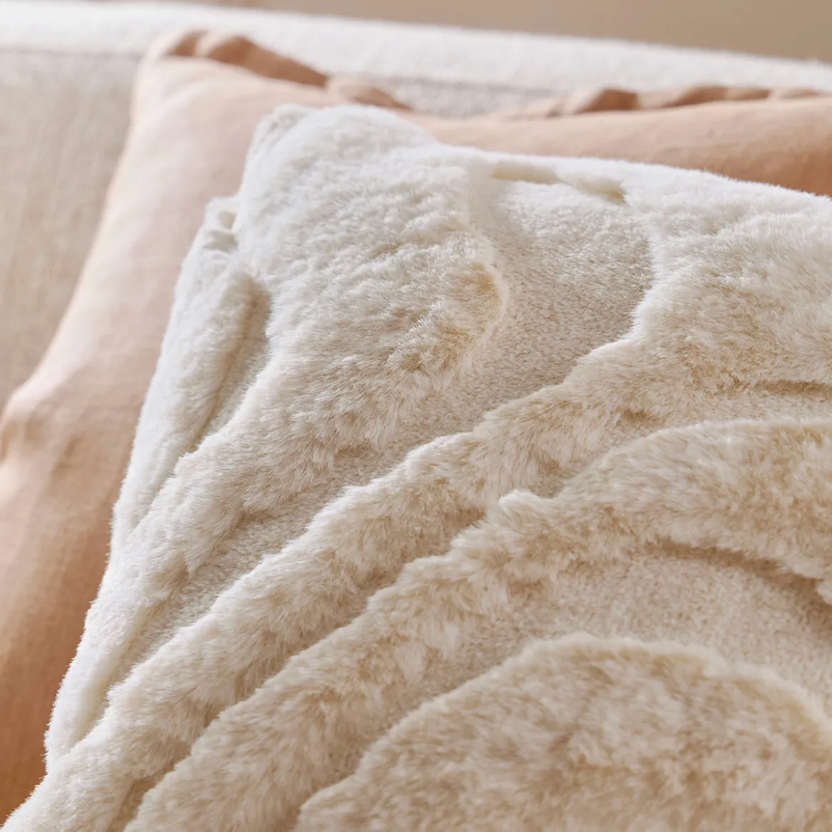 Lumen Faux Fur Cushion