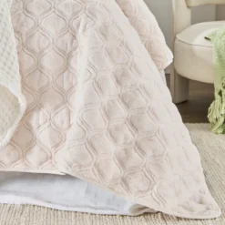 Maeve Faux Fur Coverlet Set