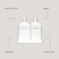 Mango & Lychee Body Wash & Lotion Duo