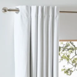 Marina Blockout White Curtain Set of 2