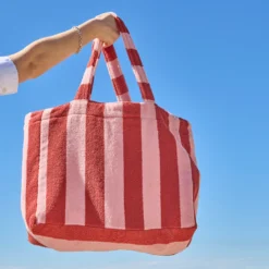 Maris Stripe Terry Towel Bag