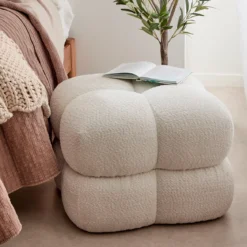 Marshmallow Ottoman