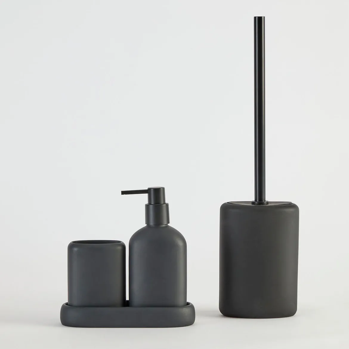 Mason Black Bathroom Accesories