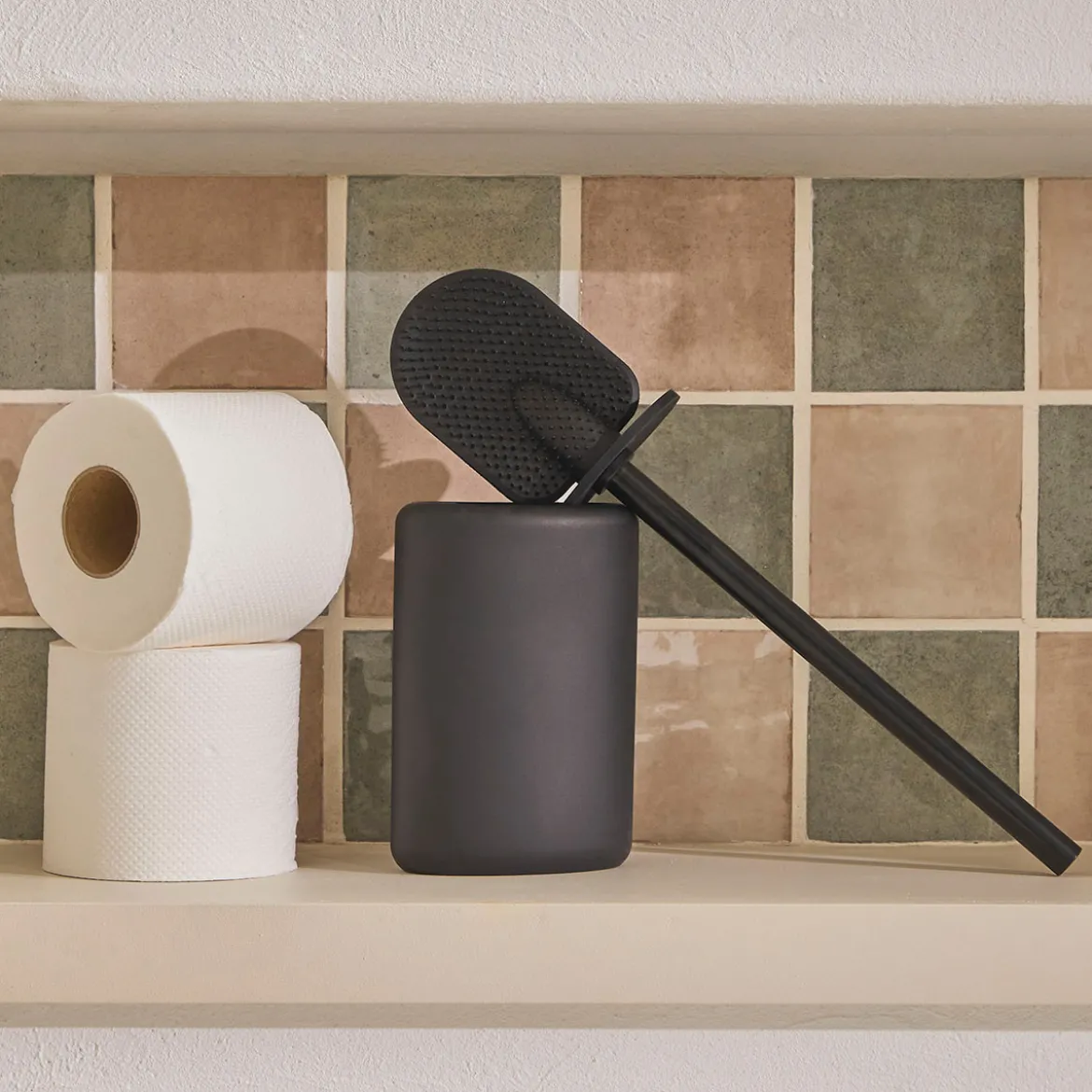 Mason Black Bathroom Accesories