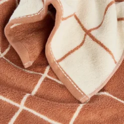 Maverick Reversible Check Hand Towel 2 Pack