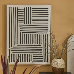 Maze Framed Canvas Wall Art
