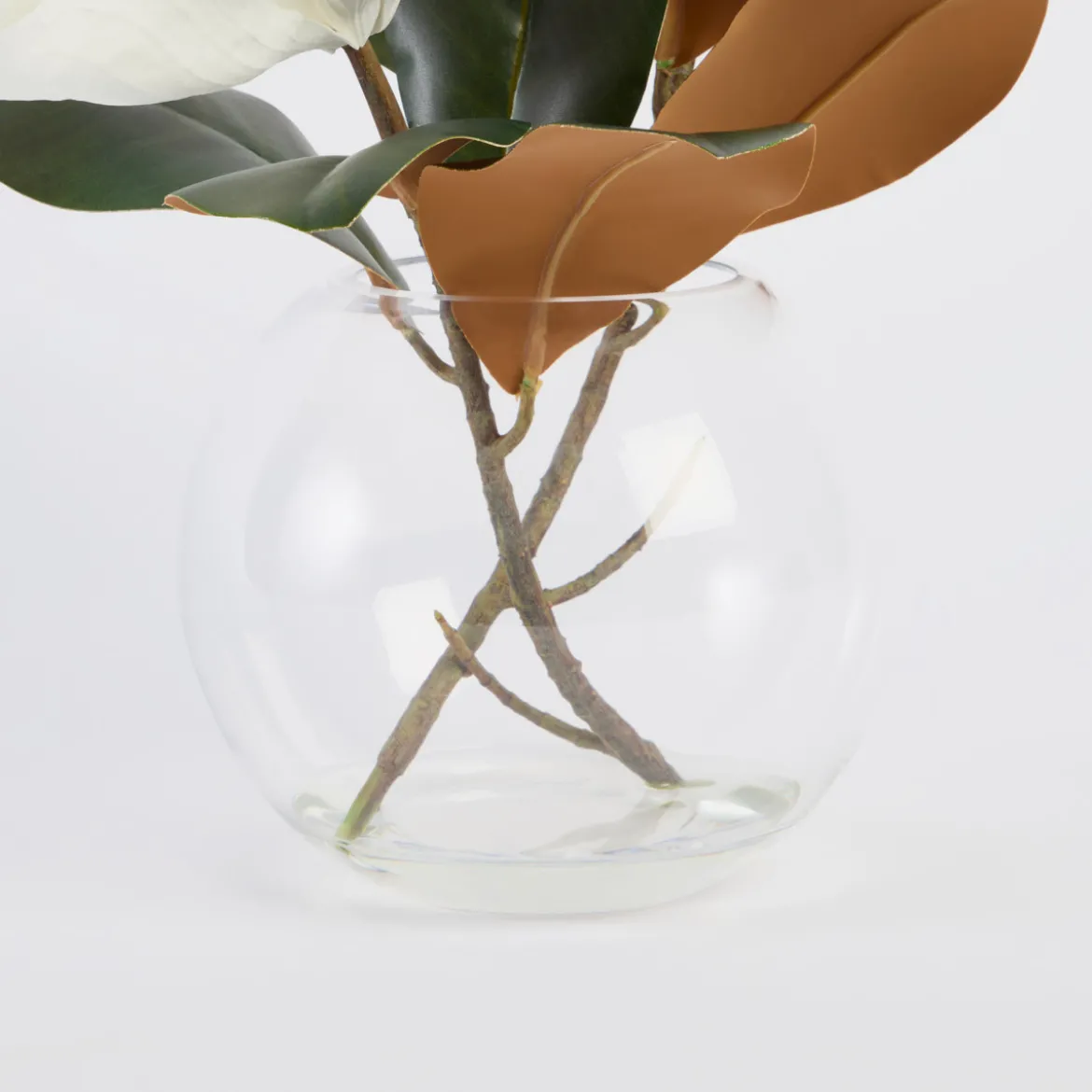 Meadow Artificial Magnolia in Vase