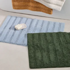 Micah Striped Bath Mat