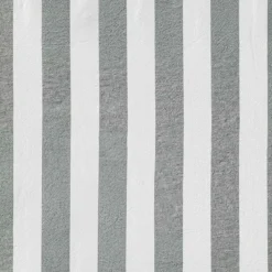 Milah Green Stripe Quilt Cover Set