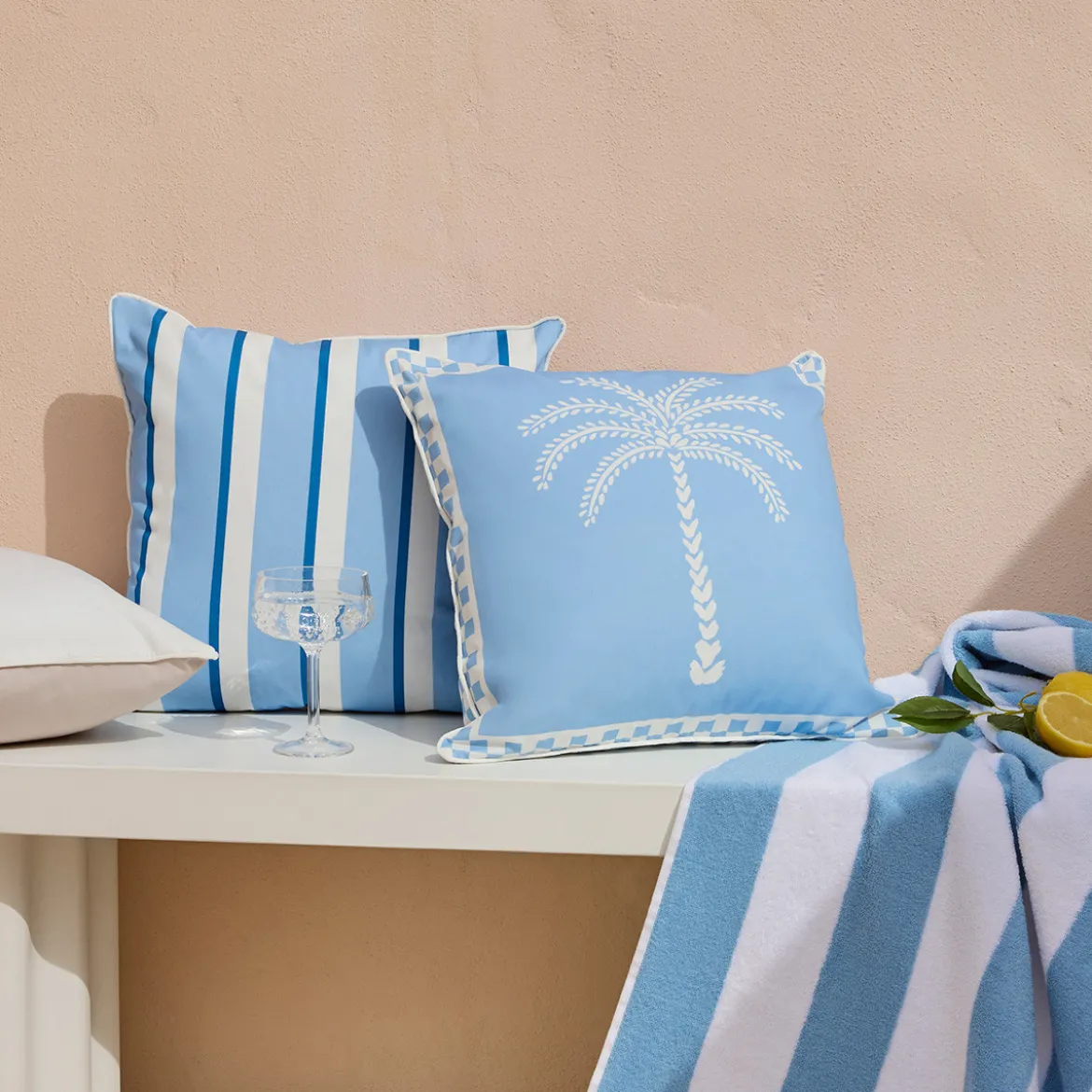 Mirage Palm Outdoor Cushion